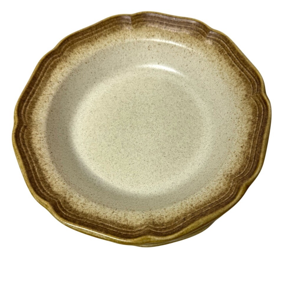 Vintage‎ Mikasa Whole Wheat Stoneware Set of 4 Soup Salad Cereal Pasta Bowl